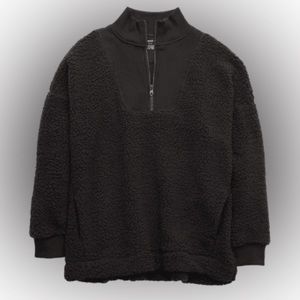 Aerie dream Sherpa quarter zip sweatshirt